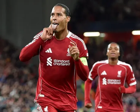 Liverpool’s captain nods dramatic decisive goal in clash with Spanish giants